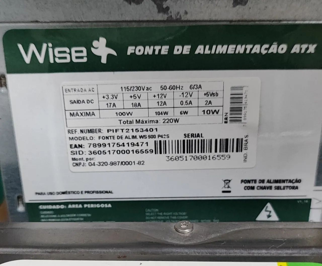 Kit PCware BAT-I v1.2 + Intel Celeron J1800 + 4GB RAM + HD 320GB + Fonte - Foto 3