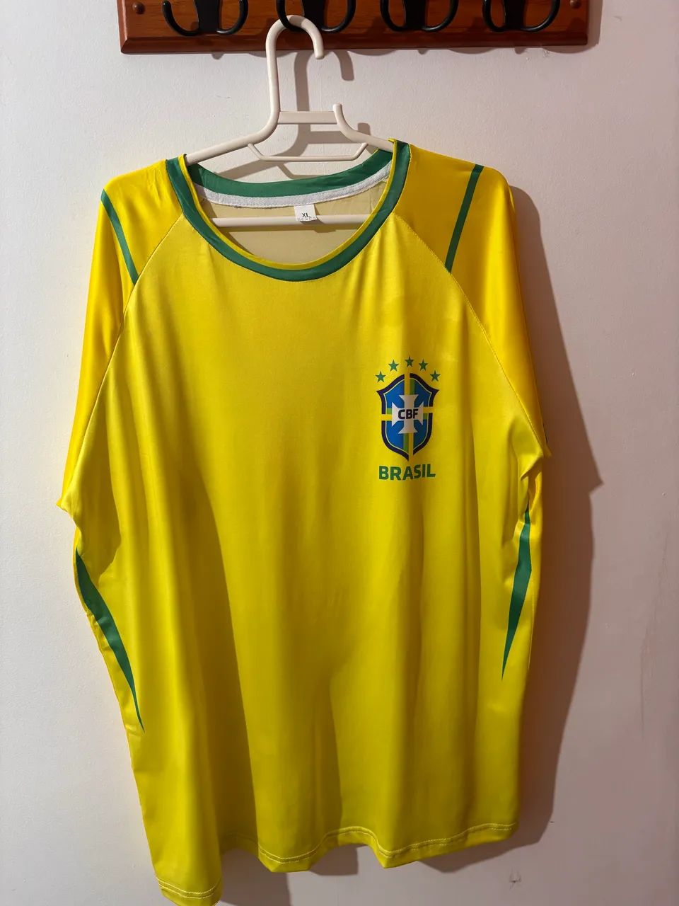 Camisa Brasil azul e amarela 