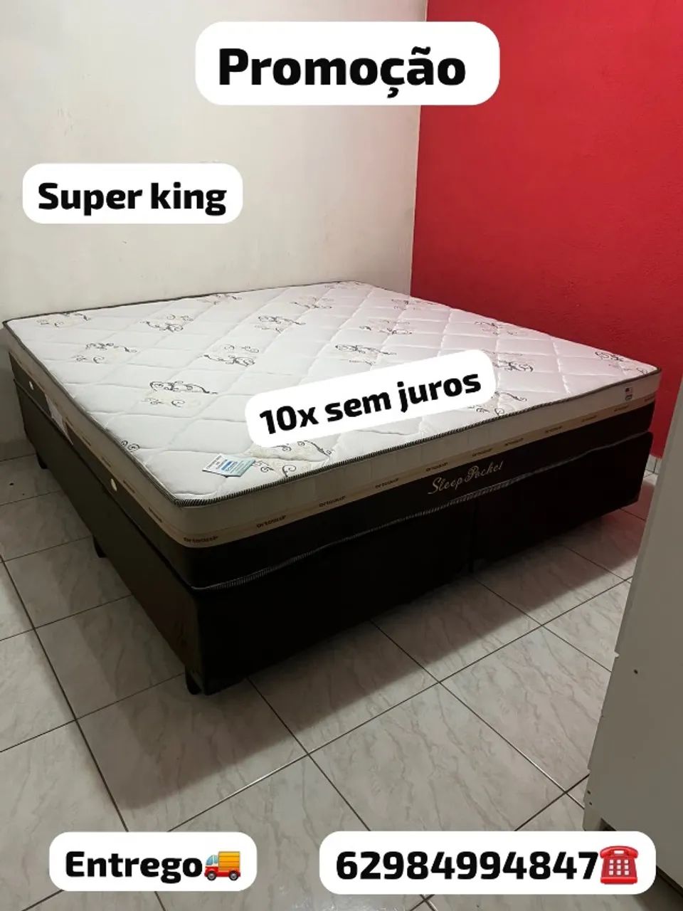 Colchao super king 