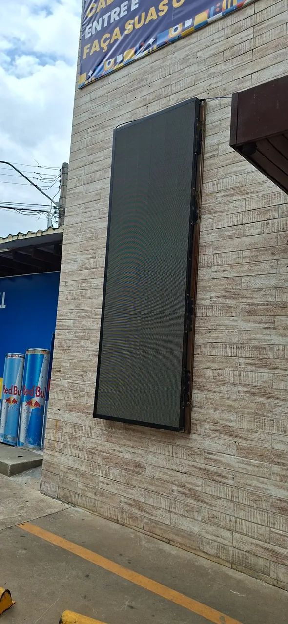 Painel de LED para fechada de comércio