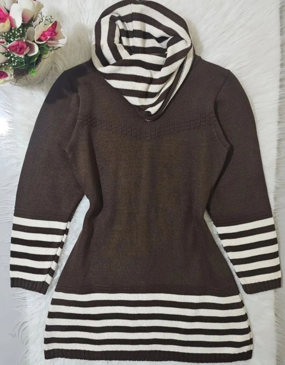 Vestido tricô 