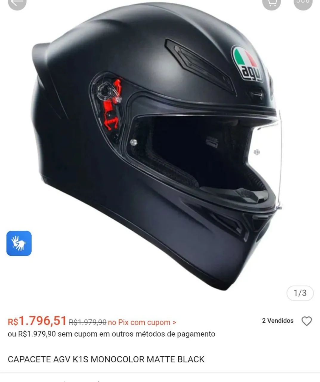 Capacete AGV  - Foto 2