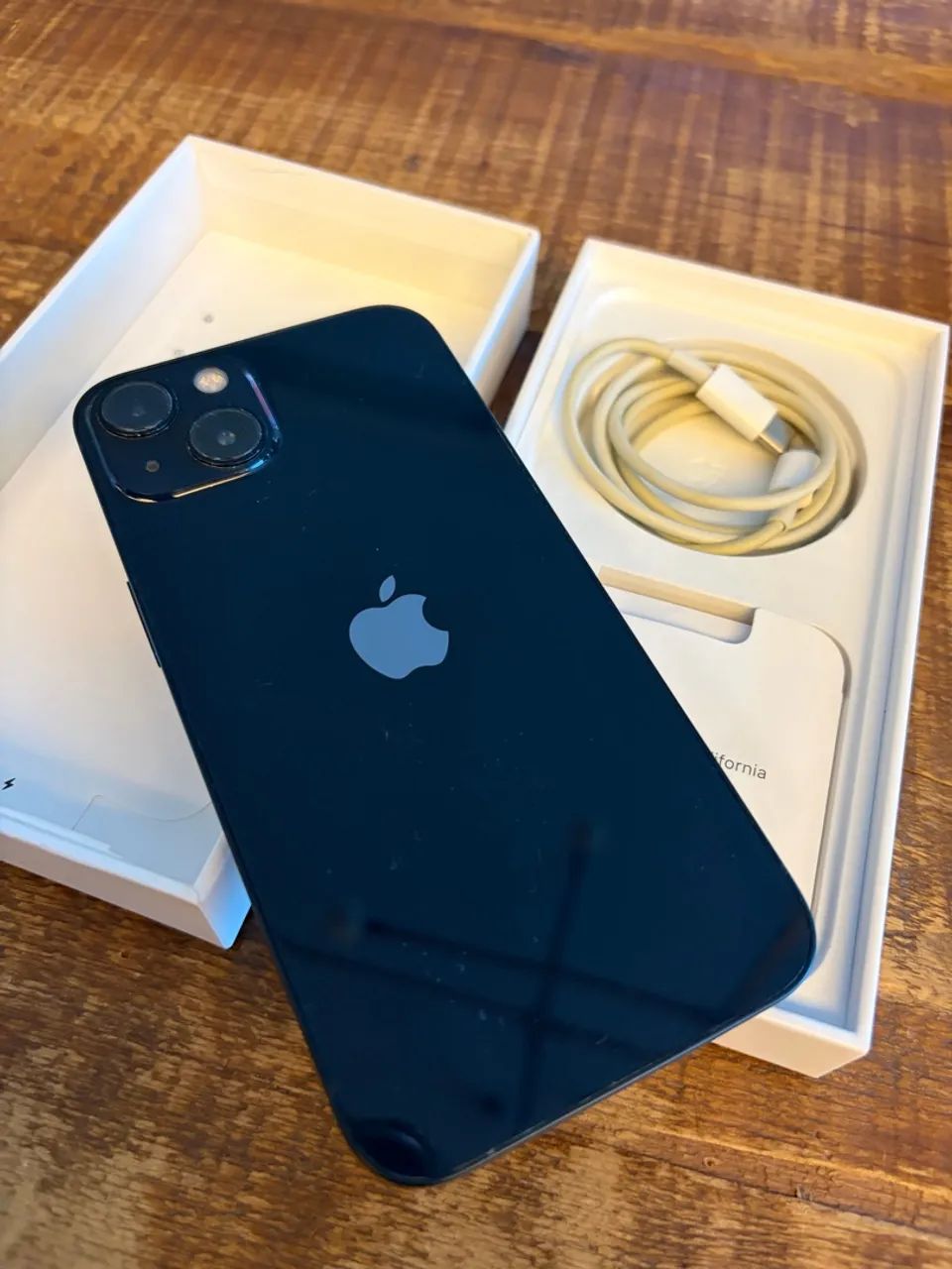 Iphone 13 512gb preto midnight usado excelente estado - Foto 3