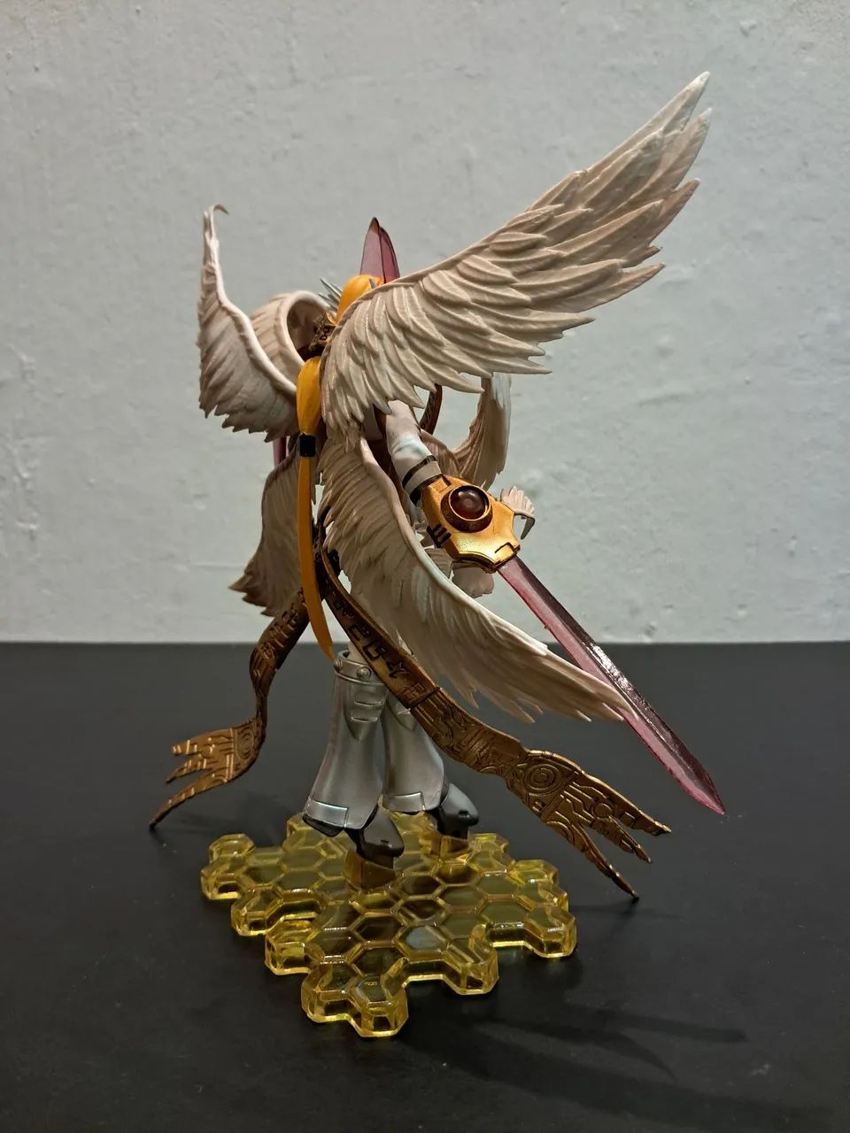 Action Figure Digimon Adventure - HolyAngemon/MagnaAngemon 22cm - Foto 5