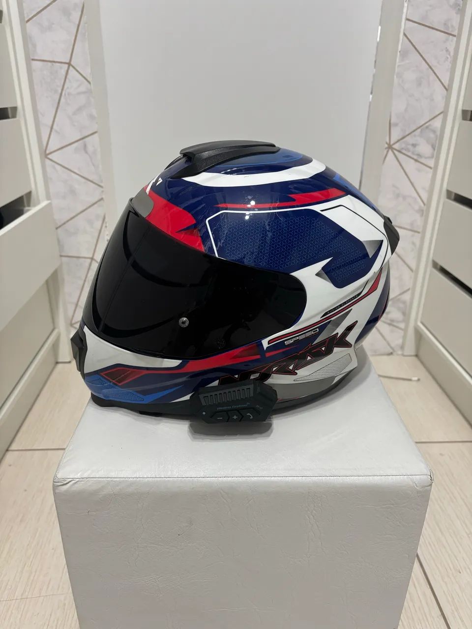 CAPACETE NORISK N 60 COM BLUETOOTH  - Foto 5