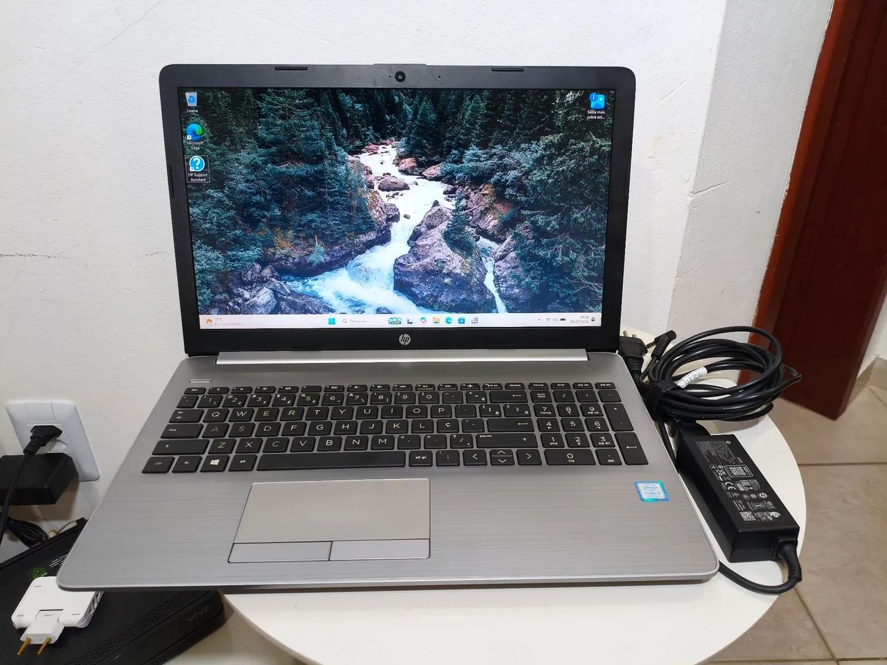 Notebook HP 250G7 Intel core i5 8gen, 8GB RAM, SSD NVMe 256GB, Tela de 15,6 polegadas