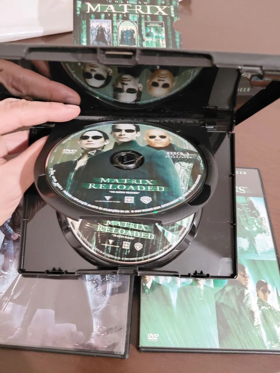 DVD Matrix Trilogia - original - Foto 3