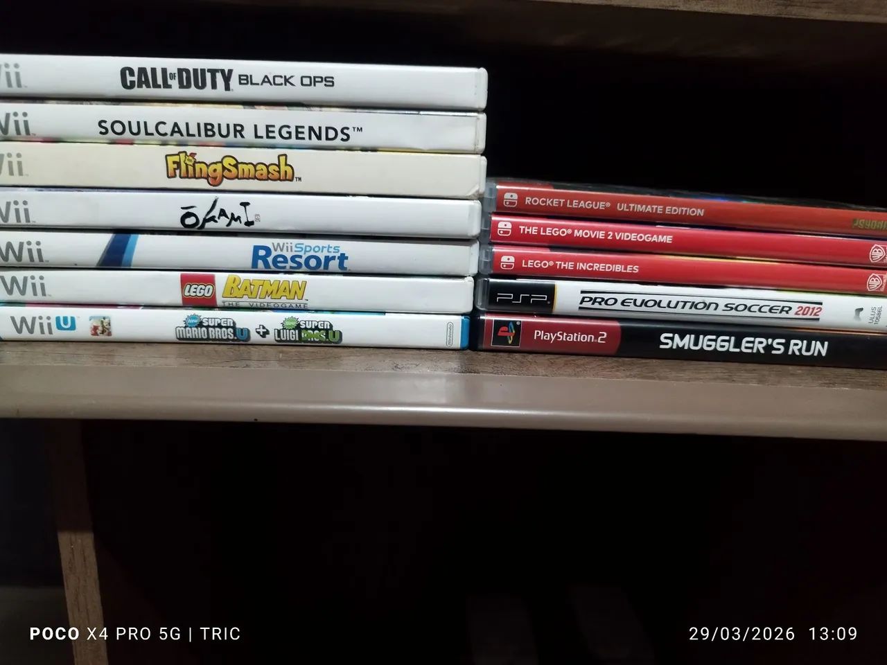 Jogos de Wii, Wiiu, Switch, PSP e ps2