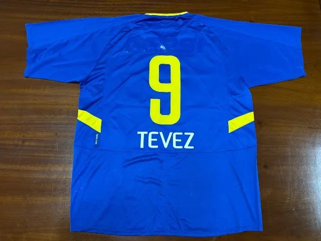 CAMISA BOCA JUNIORS TEVEZ