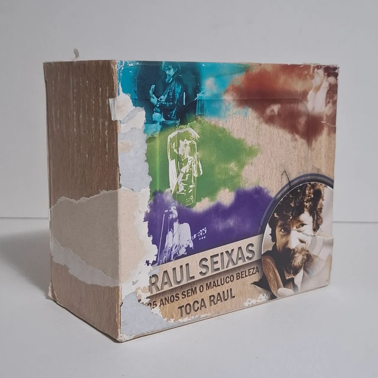 Box CD Raul Seixas 25 Anos Toca Raul 6 Cds + DVD