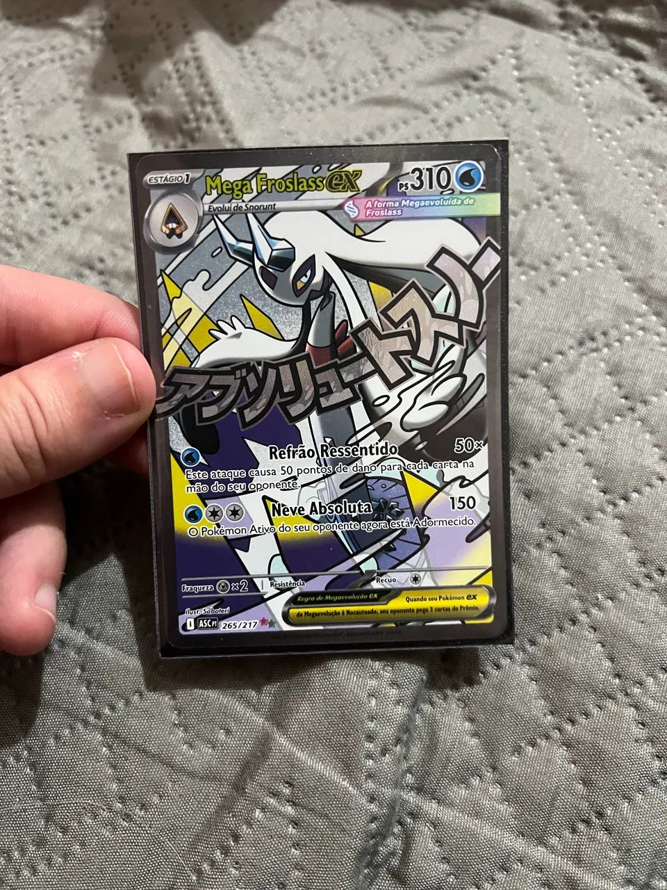 Carta Pokémon tcg