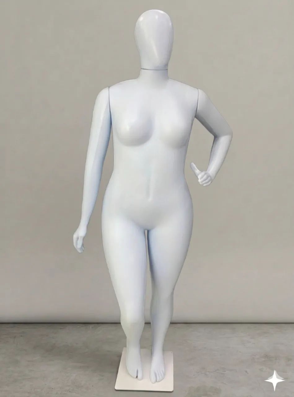 Manequim plus size
