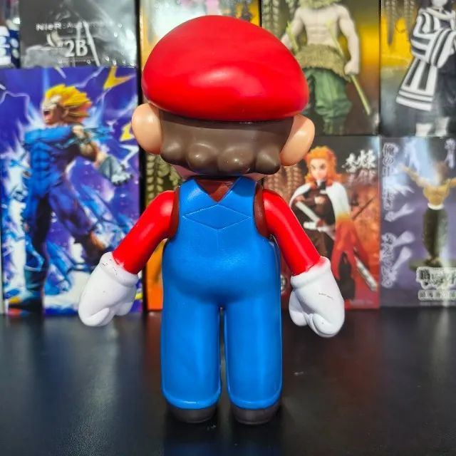 Action Figure Super Mário Original (Nintendo®) Com Caixa 25 cm | Boneco Colecionável - Foto 3