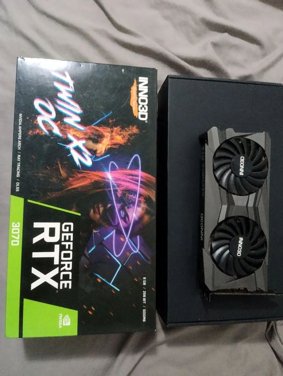 RTX 3070 com curto