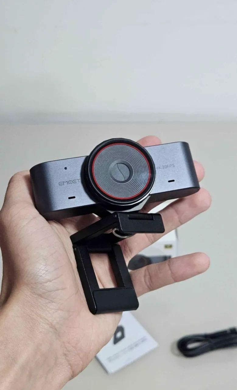 Webcam Emeet C960 Ultra 4K - Nova na caixa  - Foto 3