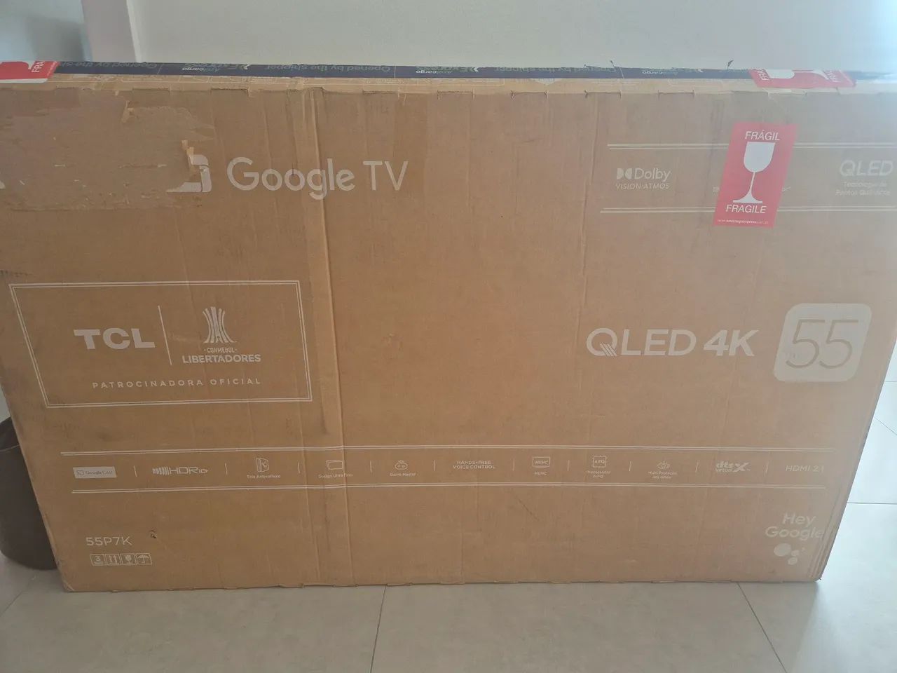 TV TCL 55 POLEGADAS - RETIRADA DE PEÇAS 