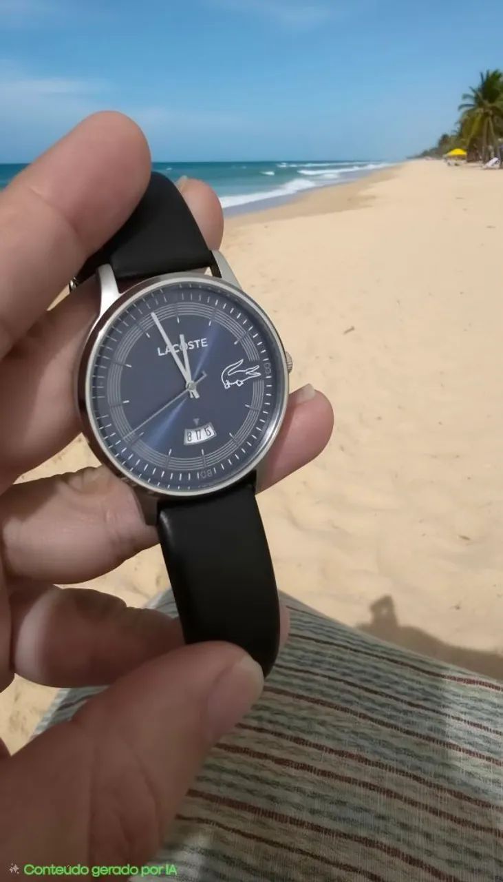 Vendo relógio original Lacoste
