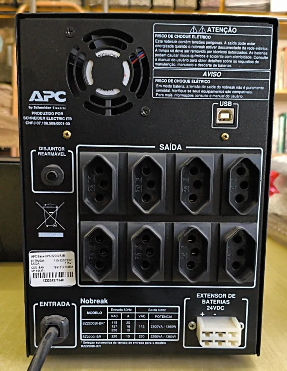 Nobreak APC 2200VA BIVOLT - Apc Back-ups - Foto 2