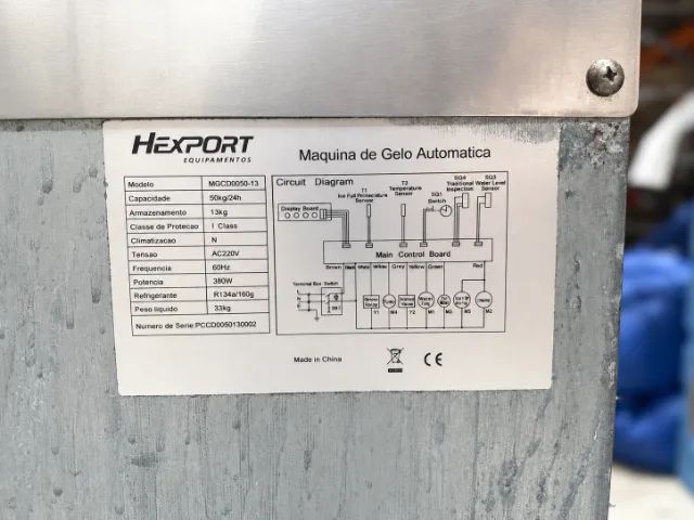 Máquina De Gelo Cubos 50kg com depósito de 13kg - Foto 5