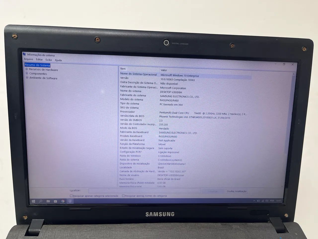 Notebook ASUS 4GB 300HD ENTREGO - Foto 2