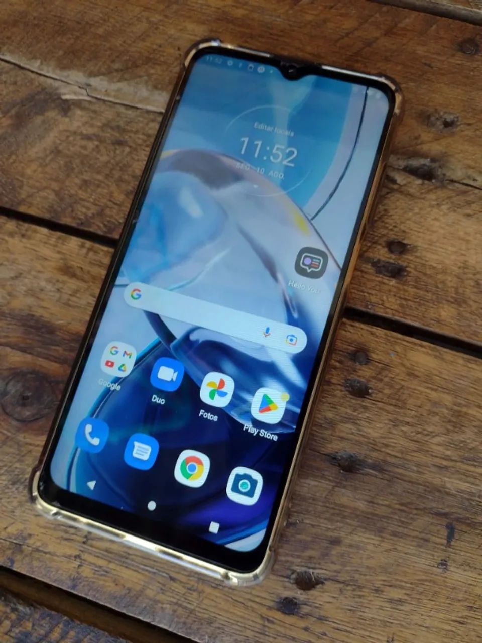Celular Moto e22 Aceito cartão