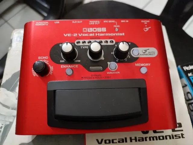 Vocal Harmonist Boss VE-2 - sem trocas! - Instrumentos musicais