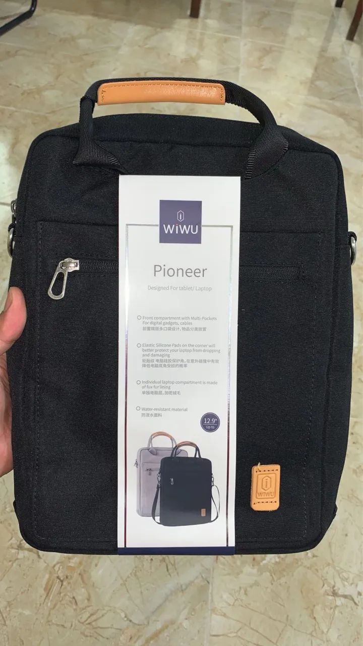 Bolsa Bag para iPad e Notebook de até 12.9 polegadas - Preta  - Foto 2
