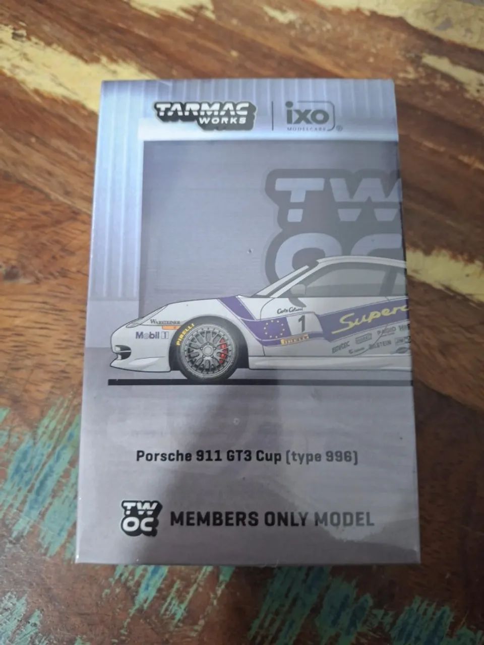 Tarmac Works X Ixo Models 1/64 Porsche 911 GT3 Cup Type 996