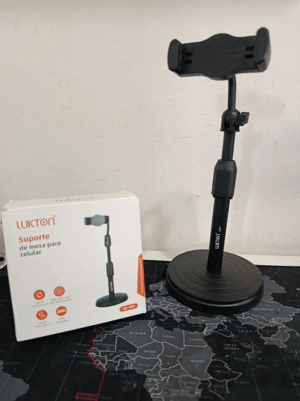 Suporte de mesa para celular com haste ajustável  / SUPER OFERTA  - Foto 5