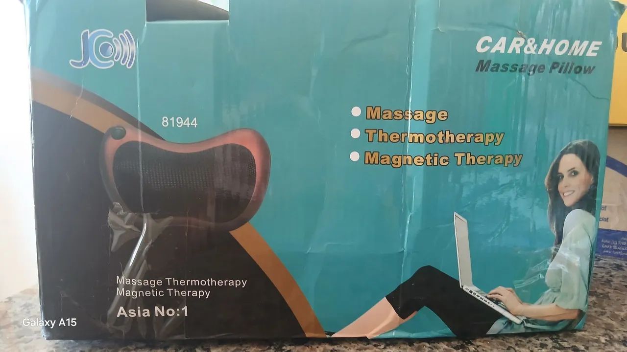 Massageador termorterapia e magnético 