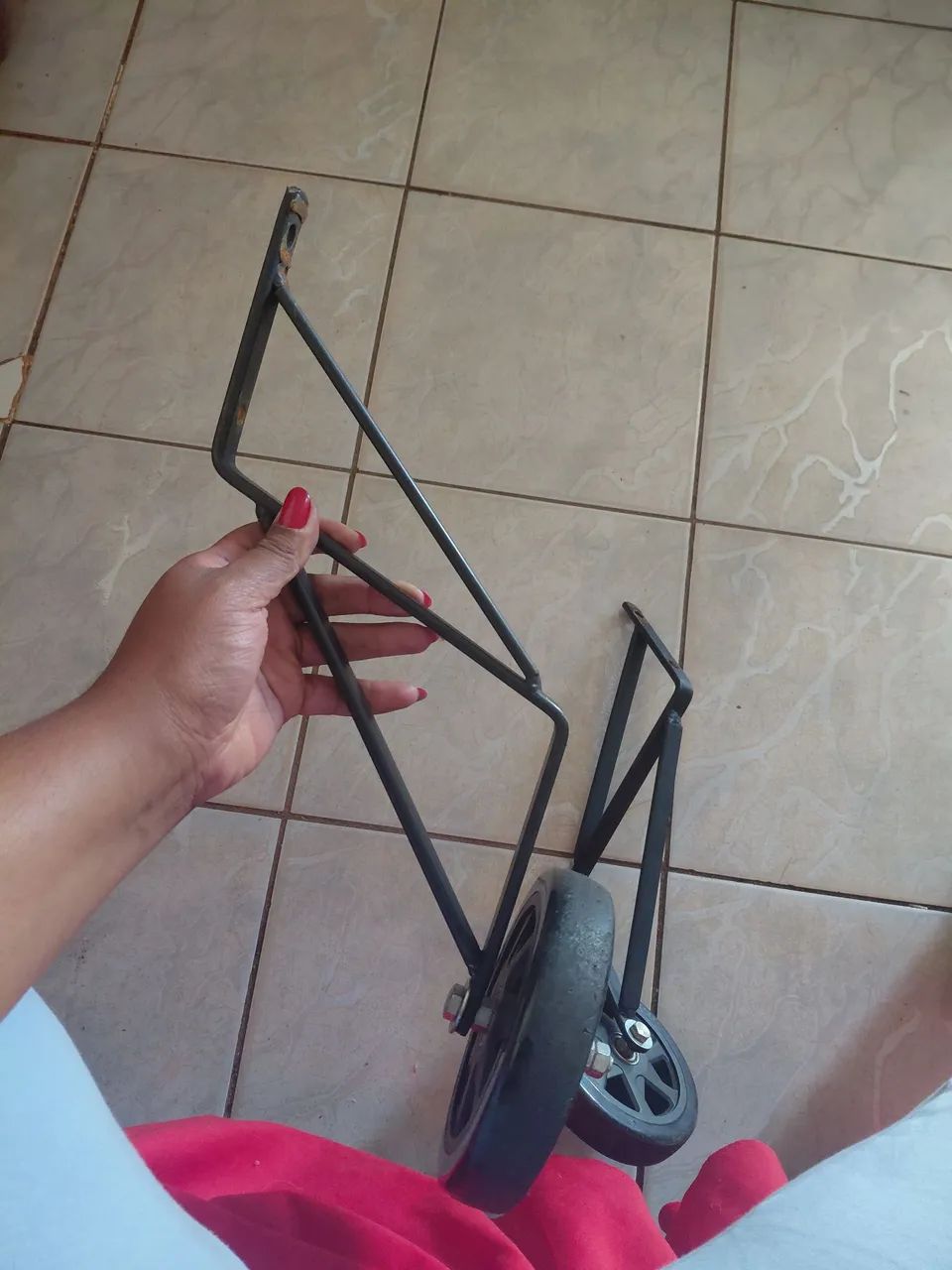 Roda de PVC 6 Preta - AIAX - Foto 5