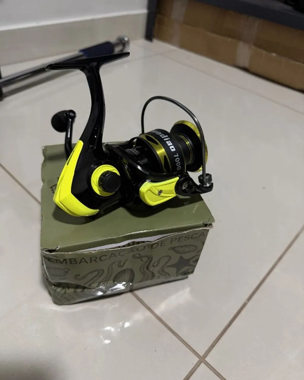 Molinete de Pesca 5.2:1 NOVO - Foto 3