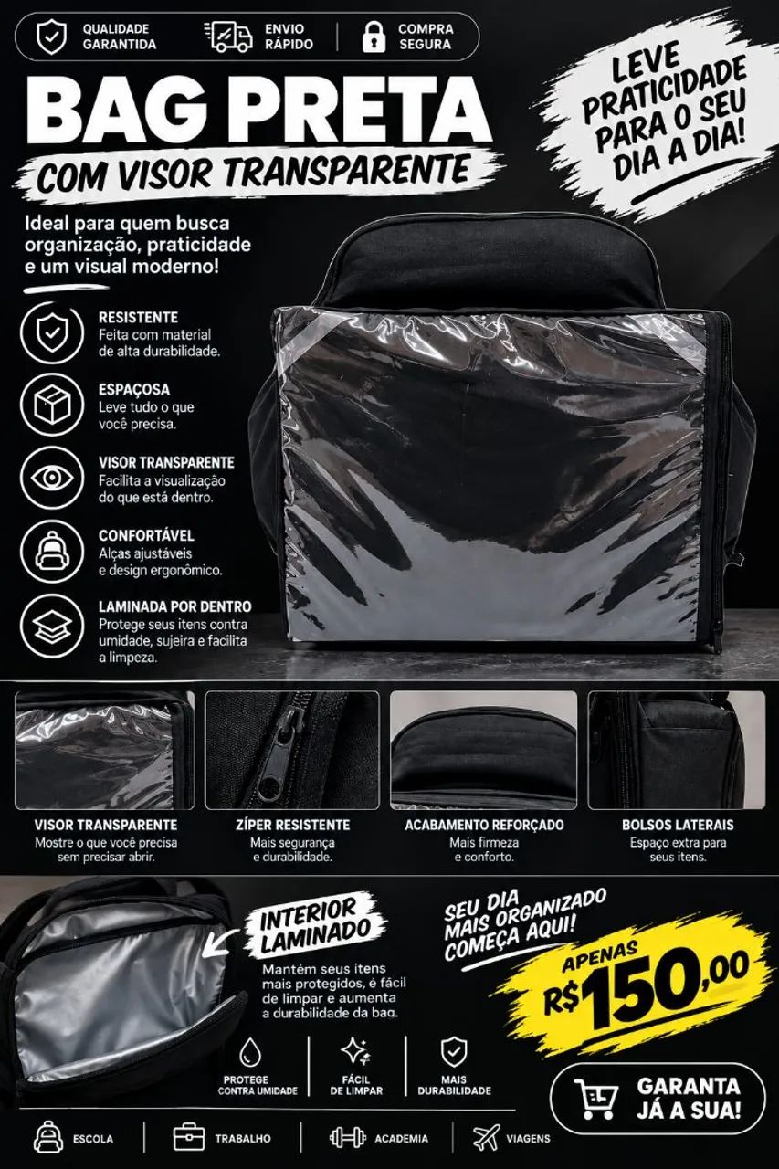 Bag preta 