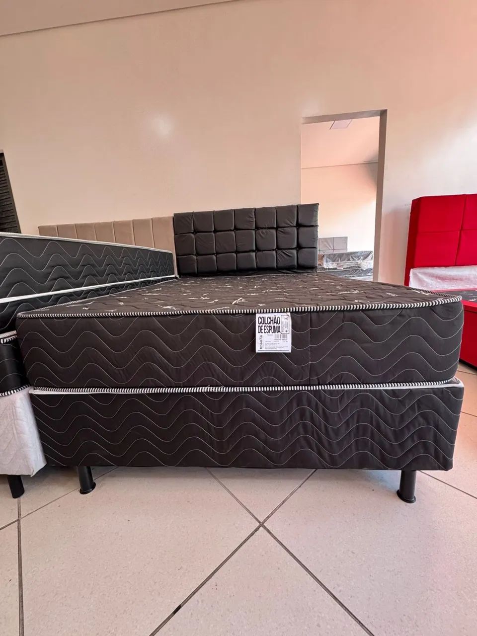 Promoção colchão D33 25 cm com base box de brinde - Foto 3