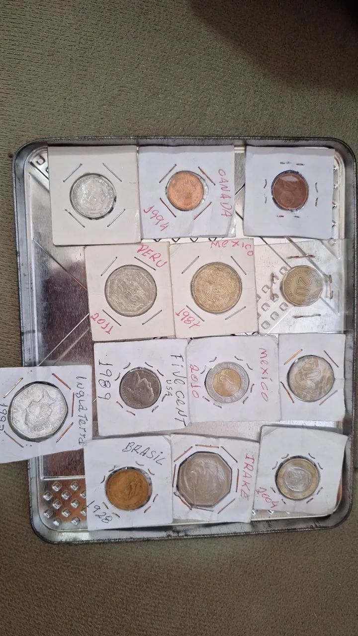 Moedas antigas numismática para colecionador  - Foto 2