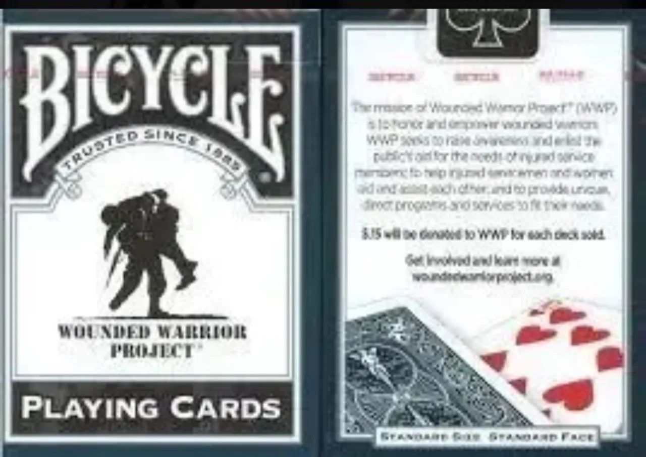 Baralho Bicycle wounded warrior - Foto 2