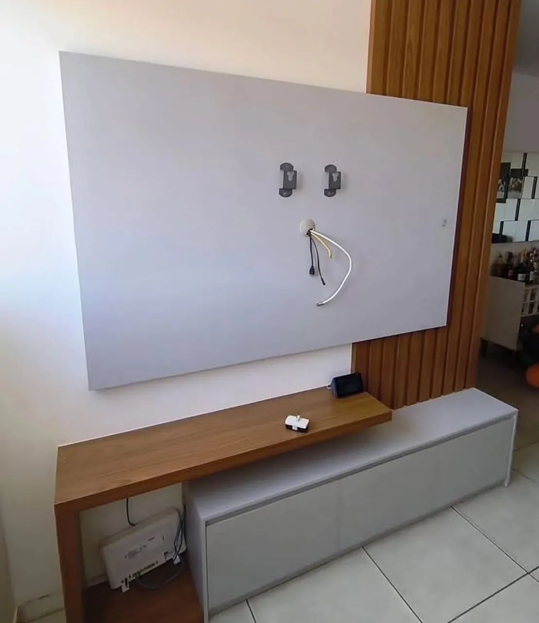 Marcenaria painel de TV 