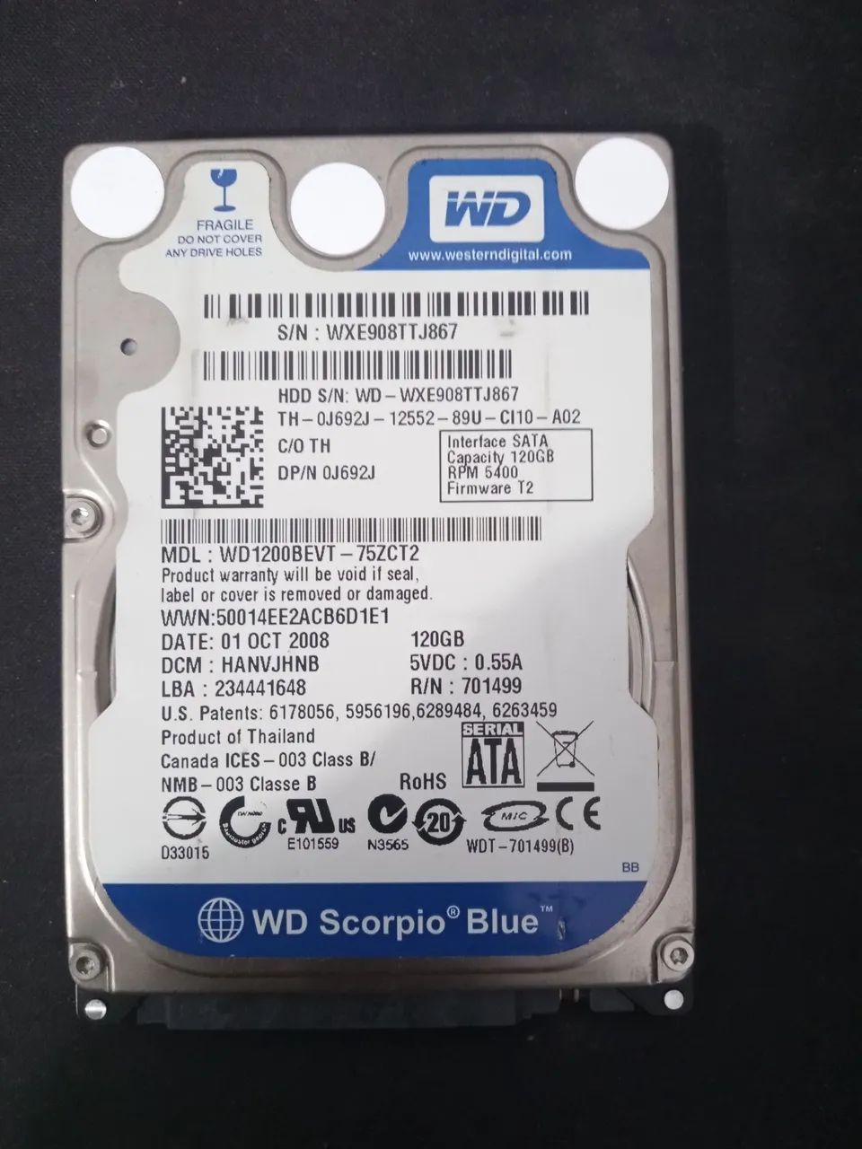 HD notebook com Win 10 .. funcionando 445600546434600960