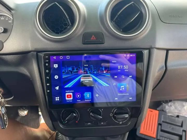 Central multimídia gol G6 9P Android 3ram 32g carplay YouTube wifi Waze Netflix 