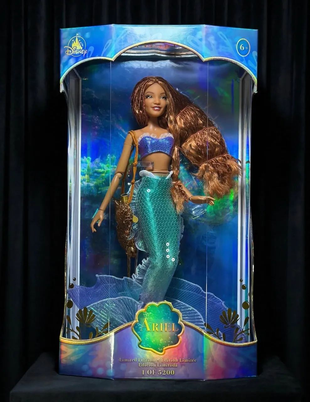 Boneca Ariel edição limitada Disney 