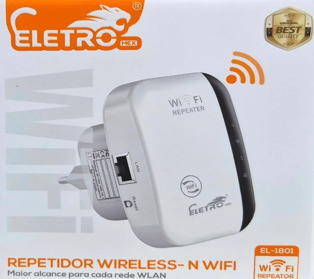 REPETIDOR DE SINAL WIFI EL-1801 - Foto 2