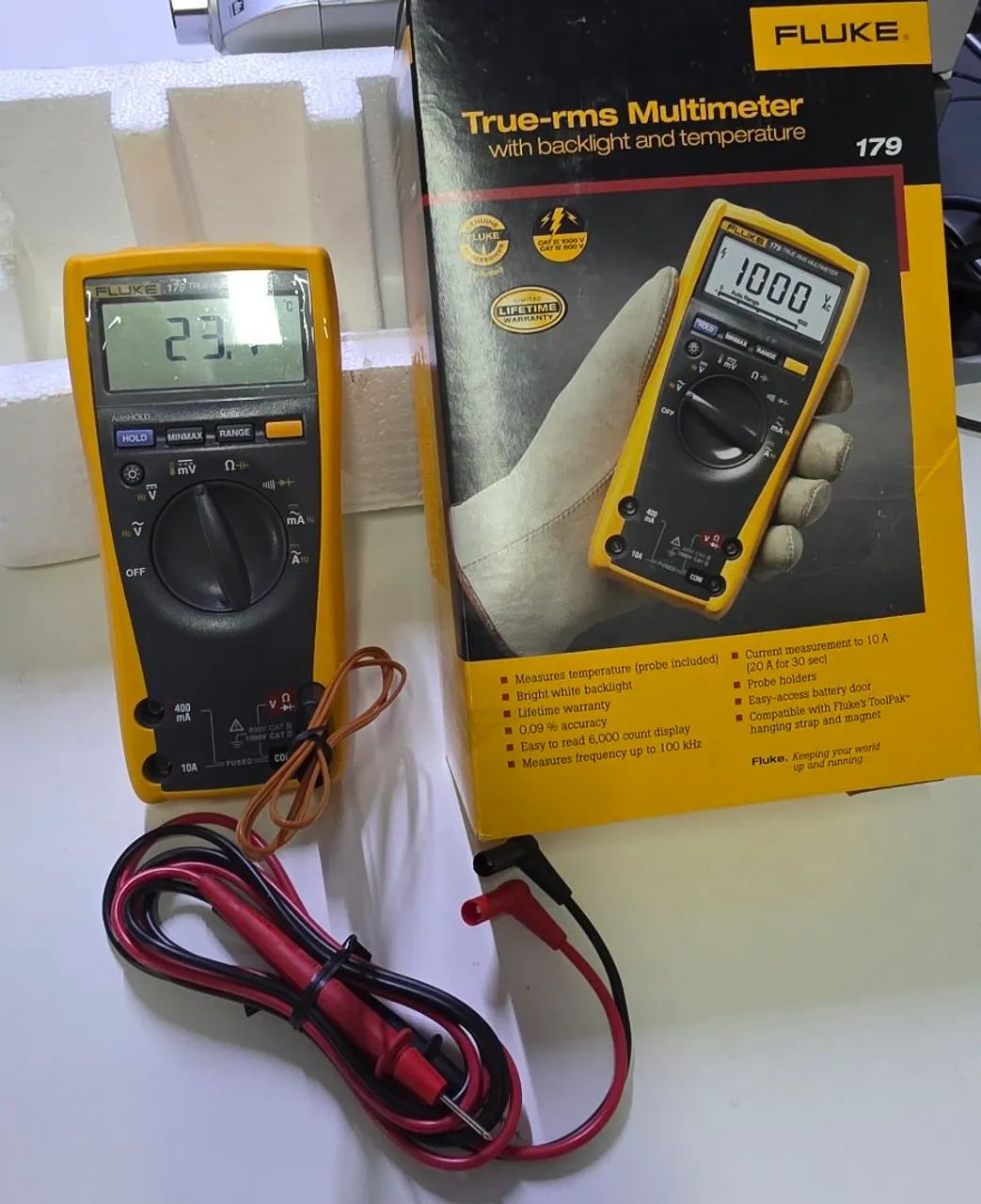 Multimetro digital FLUKE 179 - NOVO - NA CAIXA - Foto 4