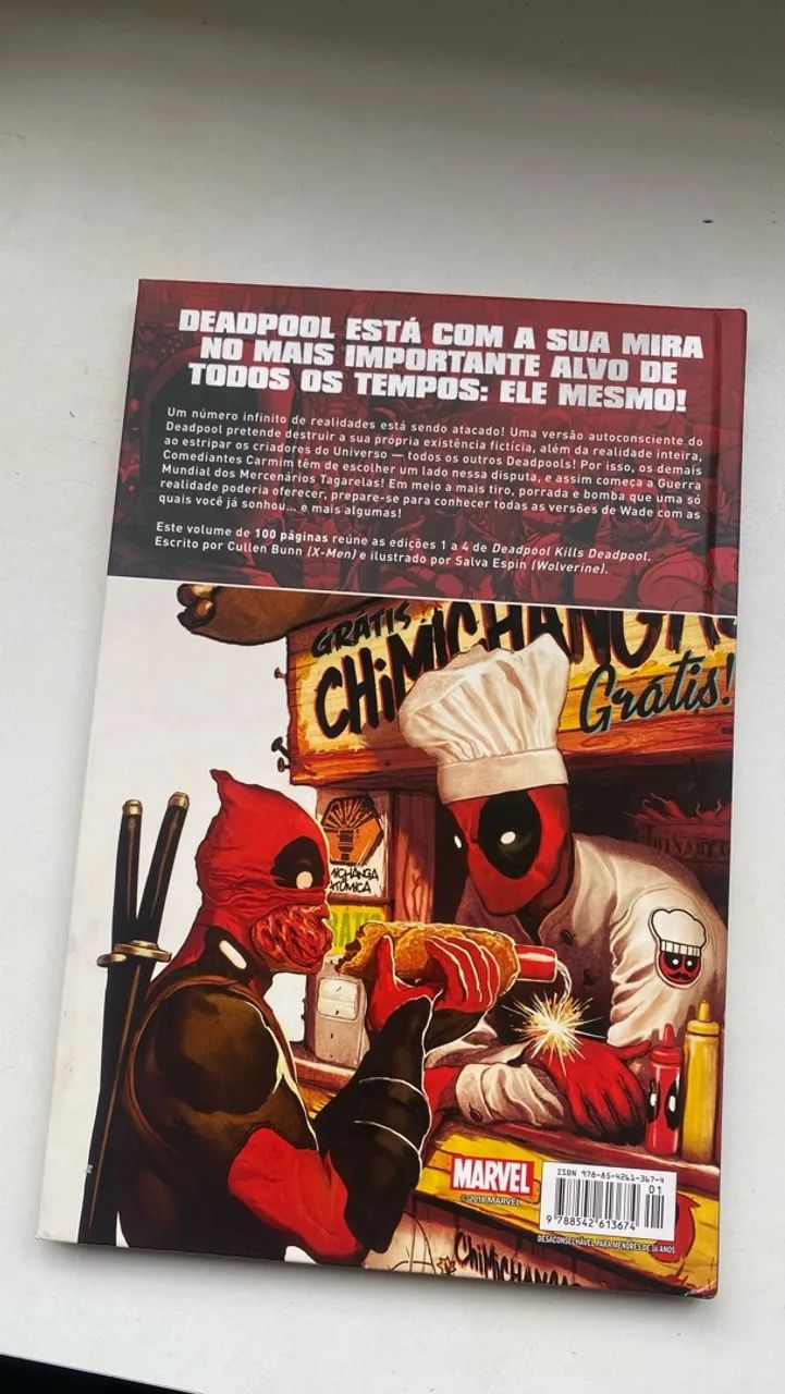 HQ Deadpool Massacra Deadpool - Marvel Panini - Foto 2
