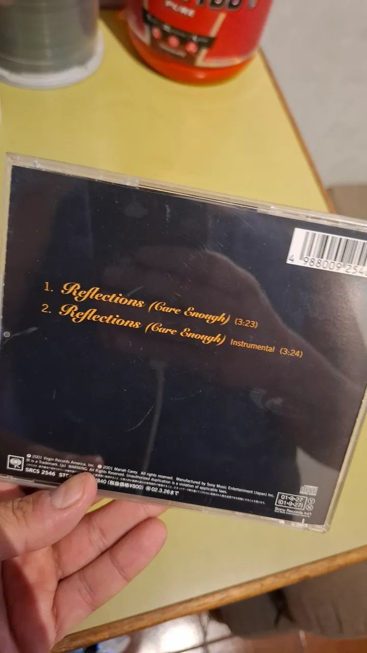 Mariah Carey - Reflections Single Japonês - Foto 2