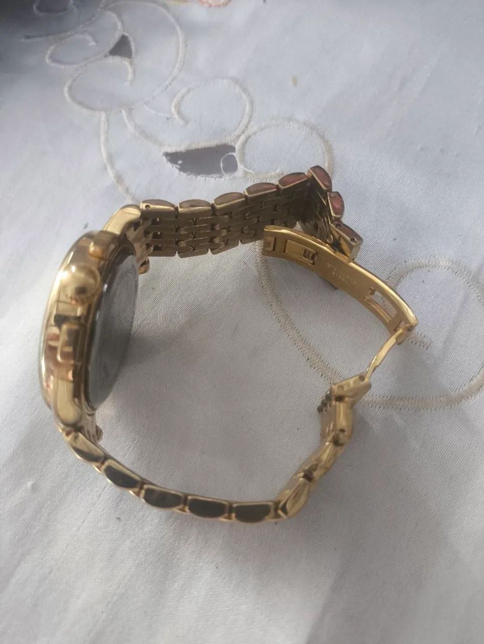 Relógio Bulova Dourado Cronógrafo  - Foto 3