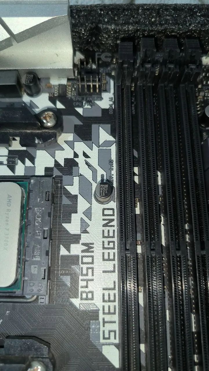 B450m steel legend + Ryzen 7 3700x<br>Ryzen 7 3700x - Peças de