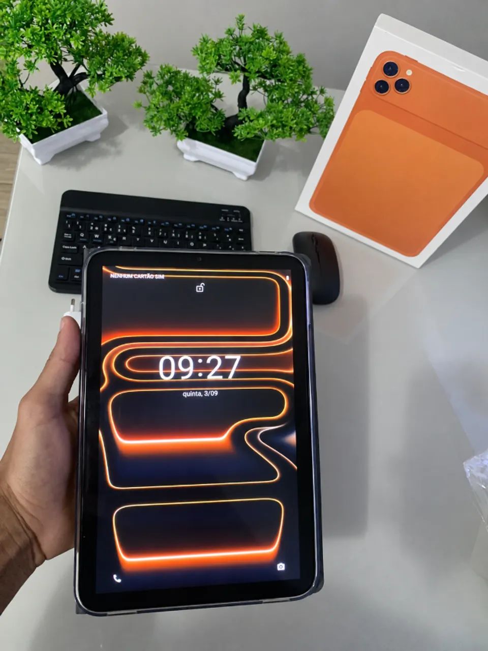Tablet I17 512GB, 12GB RAM com Teclado, Mouse e Capa - Foto 2