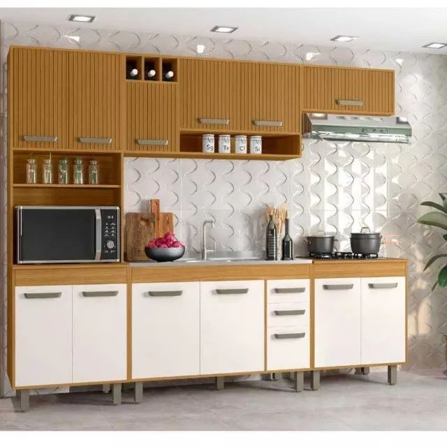 COZINHA BARCELONA COMPLETA COM 2 BALCAO