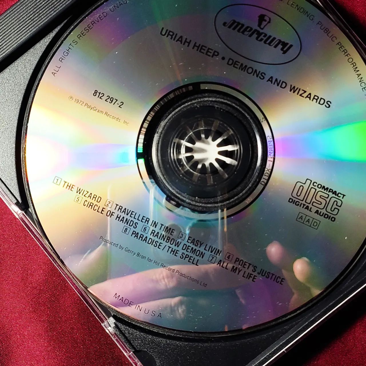 Cd Uriah Heep - Demons Wizards (importado)  - Foto 3