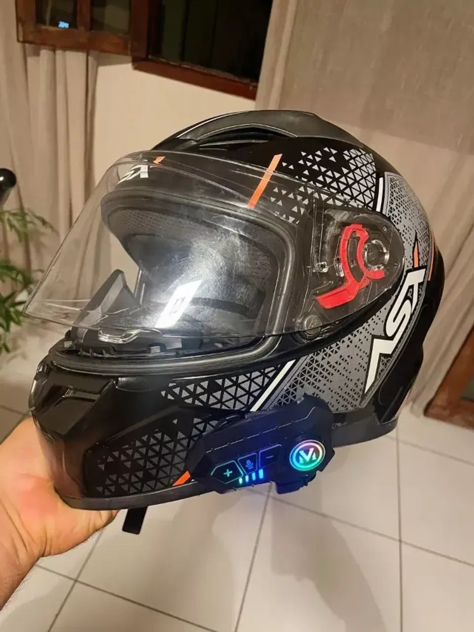 Fone de Capacete IPX6 Intercomunicador  - Foto 3